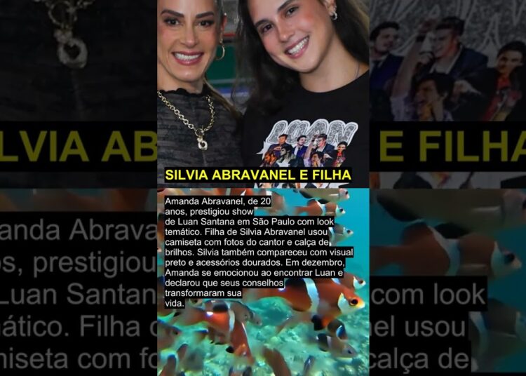 SILVIA ABRAVANEL E FILHA #shorts #silviosantos