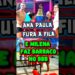 FURA-FILA! ATITUDE DE MILENA DÁ O QUE FALAR