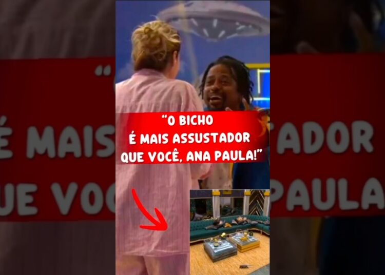 BICHO INVADE A CASA DO BBB E BONECO FAZ PIADA COM ANA PAULA
