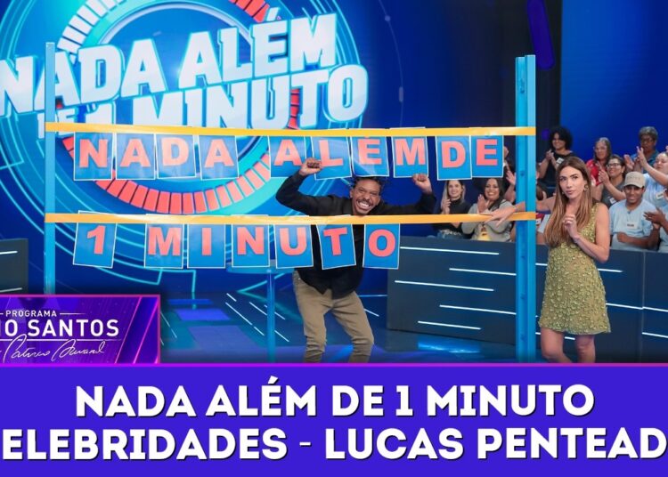 Nada Além de 1 Minuto – Celebridades: Lucas Penteado | Programa Silvio Santos (15/03/26)