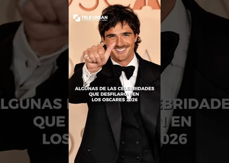 🌟🎬 Algunas de las celebridades que desfilaron por la alfombra roja de los Premios Óscar 2026,