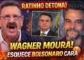 Ratinho detona Wagner Moura ao vivo e manda recado após falas sobre Bolsonaro!