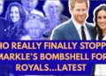 MARKLE – THE BOMBSHELL SHE TRULY HAD FOR THE ROYALS #royal #meghan #princeharry