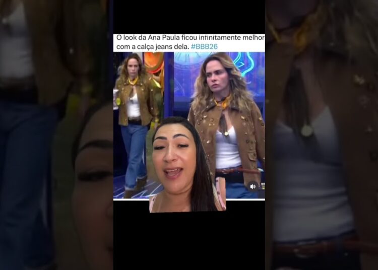 Ana Paula não gostou do look que a deram pra festa #noticias #fofoca #bbb26