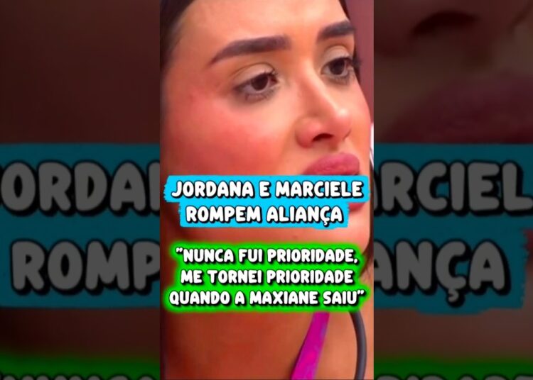 JOGO VIROU! JORDANA COLOCA FIM NA PARCERIA COM MARCIELE
