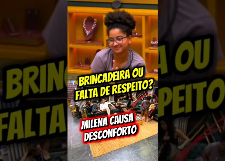 MILENA PASSA DOS LIMITES NOVAMENTE E SOLTA PUM NA FRENTE DO JONAS