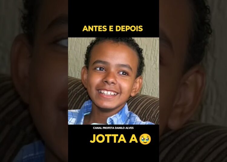 ANTES E DEPOIS DE JOTTA A #famosos #cantor #jottaa #reels #song #cover #music #singer #lyrics #love