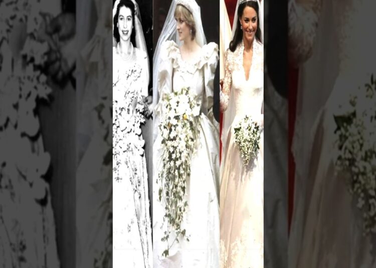 Qual foi o vestido de noiva mais caro da realeza britânica? #shorts #news #shortsfeed