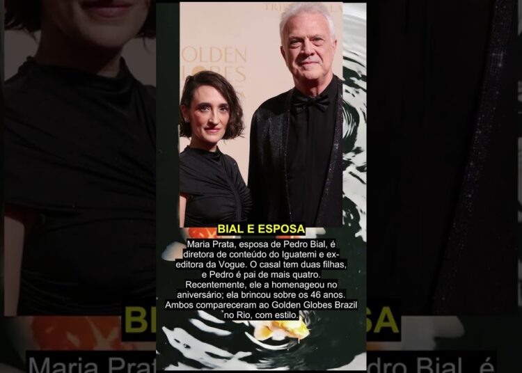 BIAL E ESPOSA #shorts #globo #pedrobial