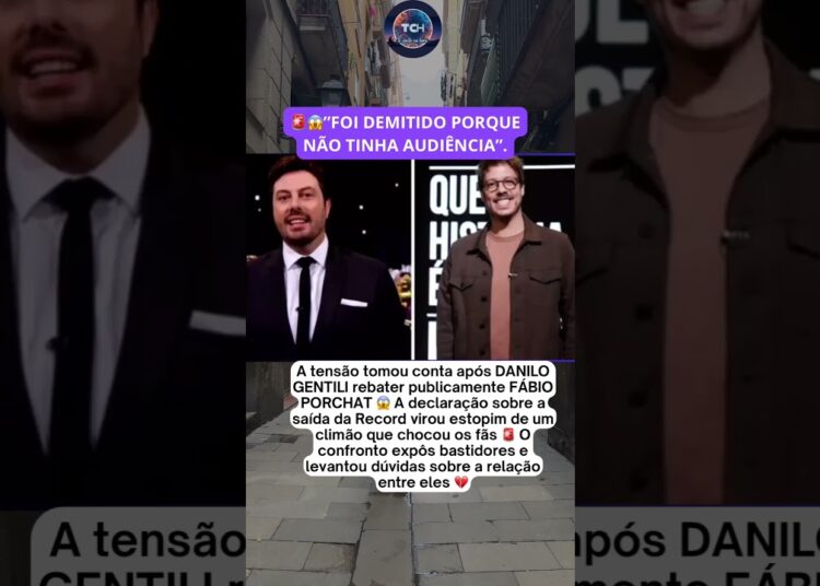 🚨😱”FOI DEMITIDO PORQUE NÃO TINHA AUDIÊNCIA”. #curiosidades #noticias #fofoca