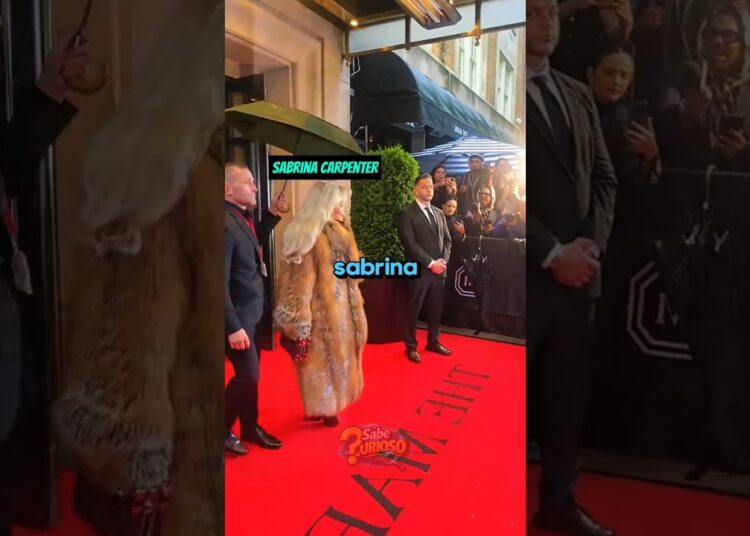Sabrina Carpenter Enganou os Fotógrafos! #curiosidades #sabrinacarpenter #noticias #brazil