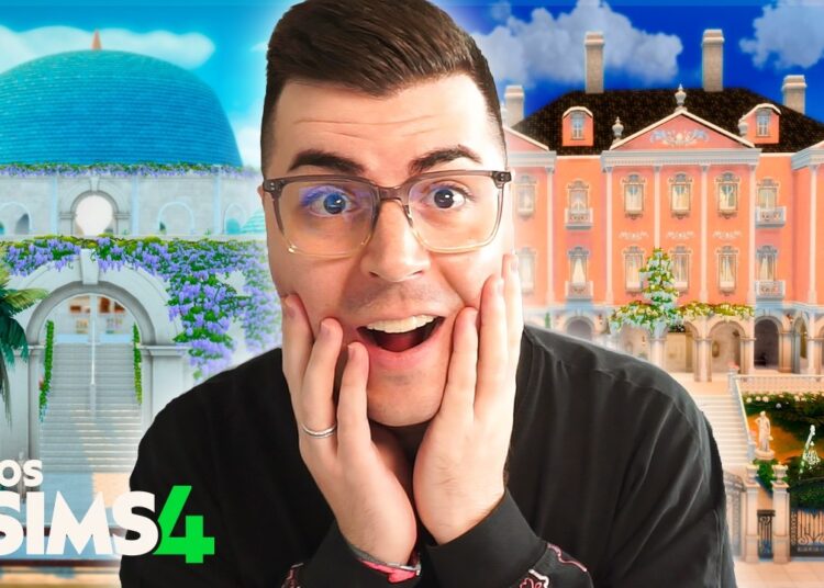 Las MEJORES construcciones MASIVAS para tus historias de la realeza en Los Sims 4 👑