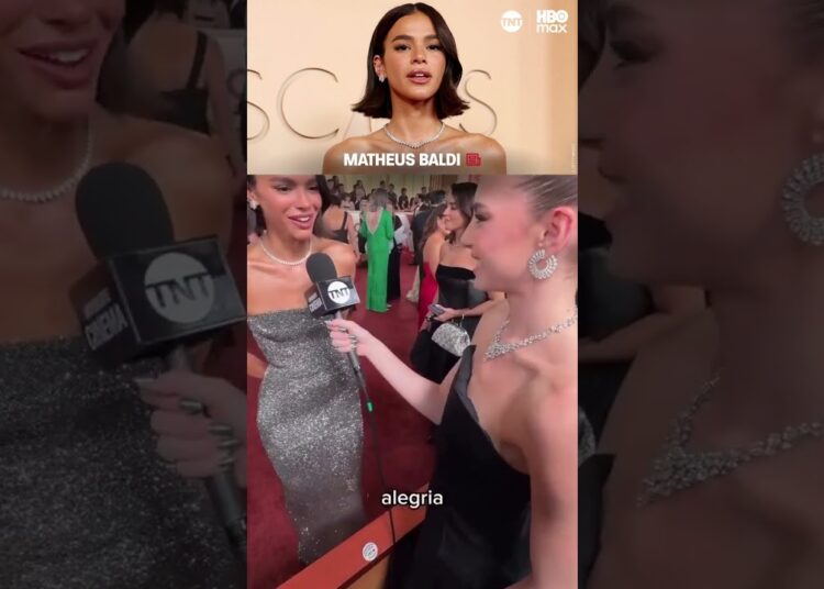 Bruna Marquezine comparece ao Oscar 2026 e faz homenagem à Wagner Moura. “Molho”