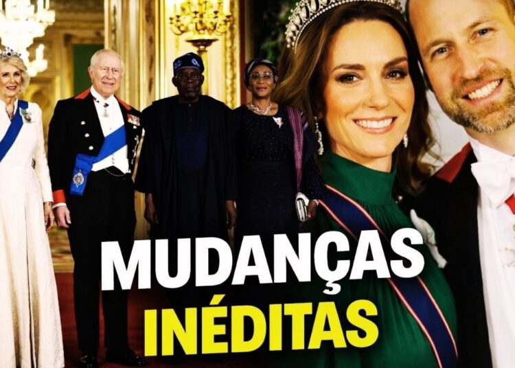 BANQUETE DE ESTADO REVELA MUDANÇAS INÉDITAS NA FAMÍLIA REAL.