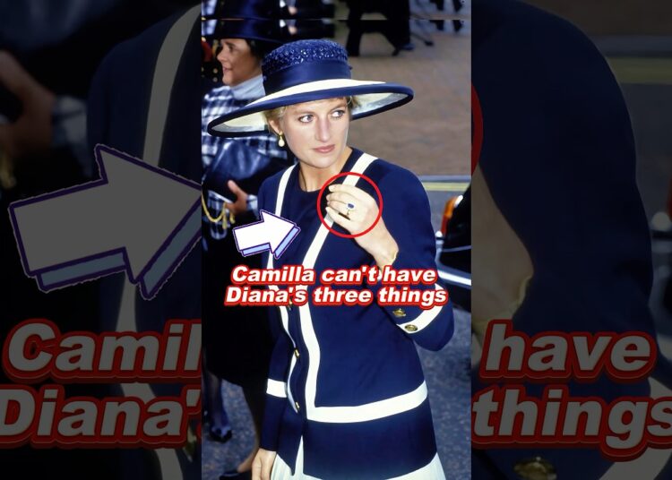 Camilla can’t have Diana’s three things #camilla #diana #royal #queen