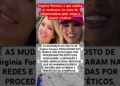 VIRGÍNIA APARECE COM O ROSTO TODO MUDADO E VIRALIZA #feedshorts #ultimasnoticia #fofoca