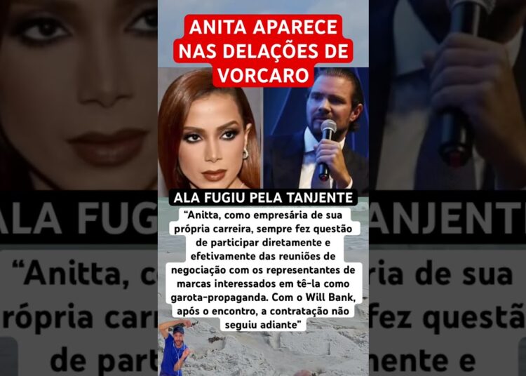 ANITA APARECE NAS DELAÇÕES DE VORCARO #feedshorts #ultimasnoticia #fofoca