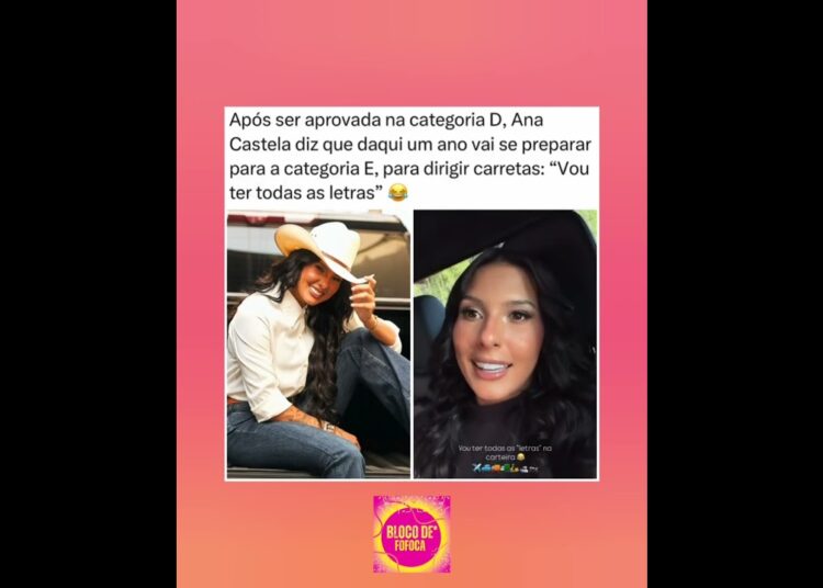 #anacastela falou sobre ela ter sido aprovada na categoria D . #fofocas #fofoca