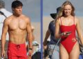 Baywatch Reboot Stars Show Off Buff Beach Bods at Lifeguard Training