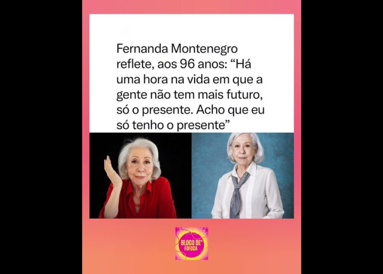 #fernandamontenegro reflete aos 96 anos. #fofocas #fofoca