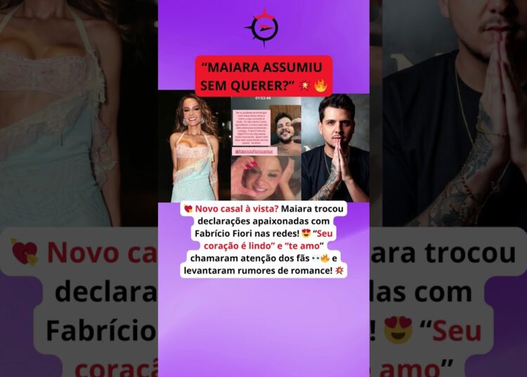 💥🤔 Essas mensagens de Maiara trocou com Fabrício Fiori deixaram todo mundo em dúvida… Assumiu? 😳💘