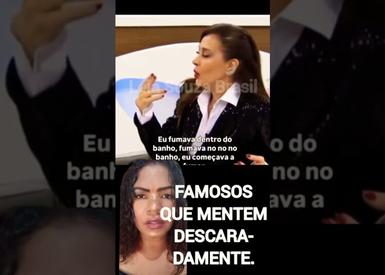 FAMOSOSQUE MENTEMDESCARADAMENTE. 👀🔥 #shortsviral #shortfeed #famosos #celebridades #bastidores #fama