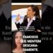 FAMOSOSQUE MENTEMDESCARADAMENTE. 👀🔥 #shortsviral #shortfeed #famosos #celebridades #bastidores #fama
