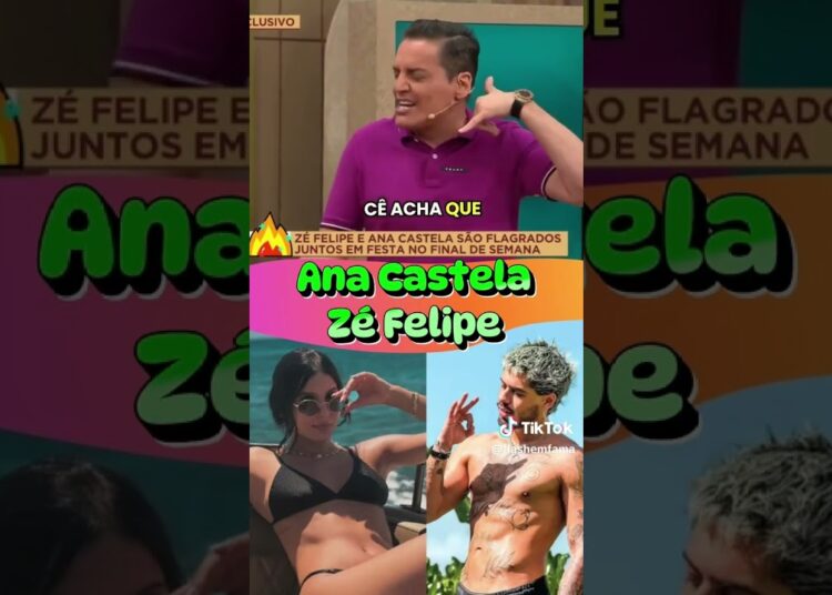 ANA CASTELA E ZÉ FELIPE 🥰😍 #Fofoca #Famosos #AFazenda #Celebridades #RealityShow