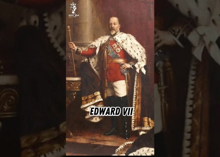 Edward VII #viral #historia #realeza #curiosidades #realezabritanica #principe #shorts #history