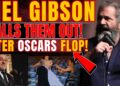 Mel Gibson SLAMS Woke Stars After ABC’s OSCARS RATINGS DISASTER! Hollywood Freaks Out