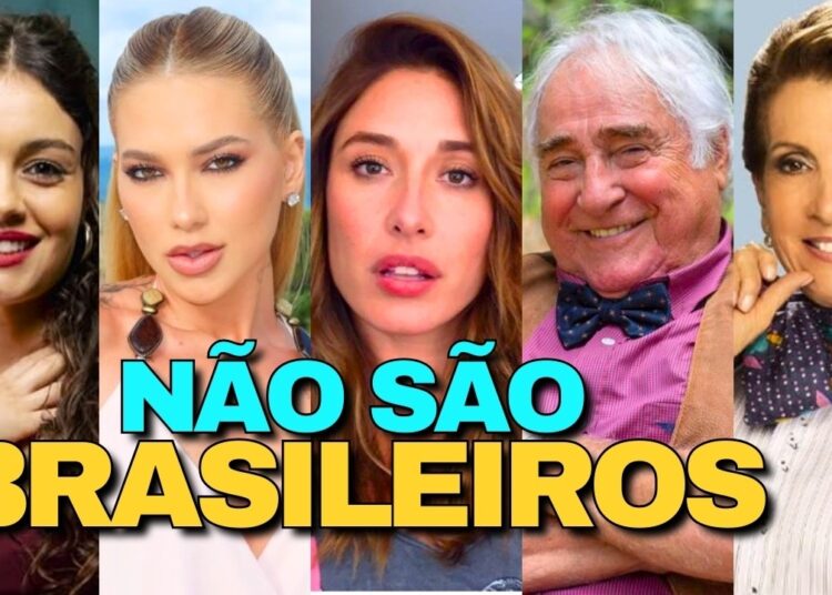 Famosos que NÃO SÃO BRASILEIROS, e você não sabia! Parte 2