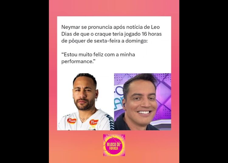 #neymar  se pronuncia após notícia de #leodias . #fofocas #fofoca