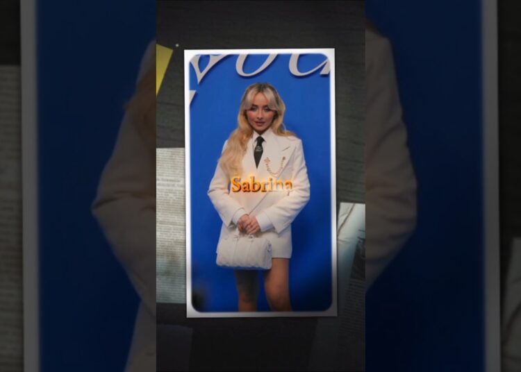Sabrina Carpenter BUSTED in 4K 👀