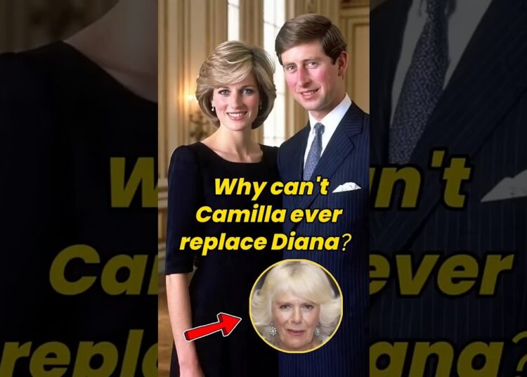 Why can’t Camilla ever replace Diana？ #queencamilla #princessdiana #royal