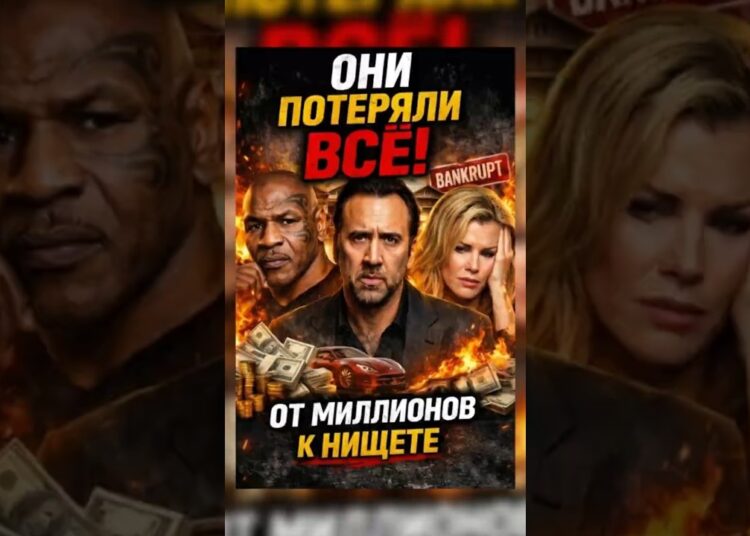 Три звезды которые заработали миллионы и довели себя до банкротства #знаменитости #голливуд #shorts