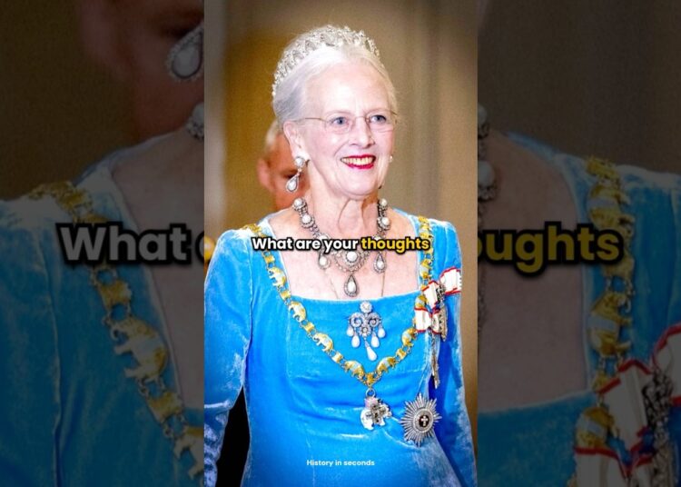 She removed her grandchildren 🤯 #queen #history #queenelizabeth #royal #royalfamily #denmark #usa