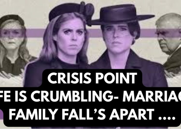 CRISIS POINT – CAN HE SAVE THE MARRIAGE #royal #britishroyalfamily #marriage