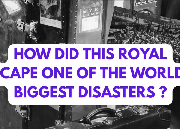HOW THIS ROYAL ESCAPED ONE OF THE WORLD’S BIGGEST DISASTERS & WHY #royal #history #nostalgia L
