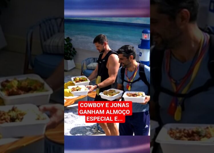 COWBOY E JONAS GANHAM ALMOÇO ESPECIAL E MILENA.. #noticias #bbb #fofoca