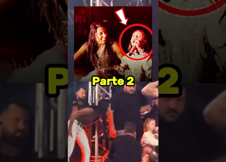 ELA MANDA EM TUDO! 😂 Pequena Valen dá “show de autoridade” no palco da ANA CASTELA!