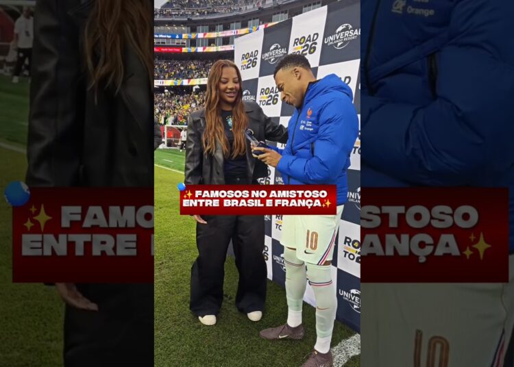 Famosos que foram assistir ao jogo entre Brasil e França ✨ #selecaobrasileira #mbappe