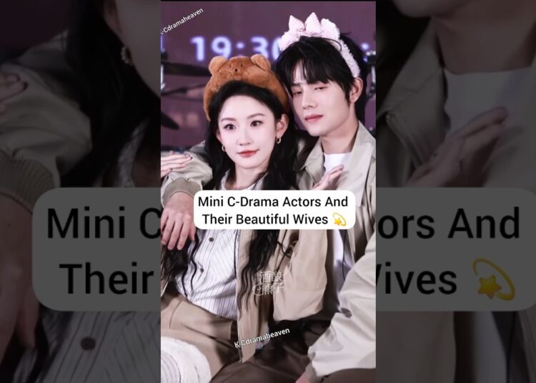 Mini C-Drama Actors & Their Stunning Wives You Didn’t Know About 😍 #yangmeimei #yulong #trending