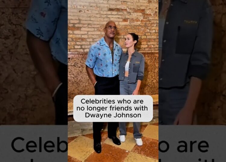 Why These Hollywood Stars Don’t Talk to Dwayne Johnson Anymore #celebritynews