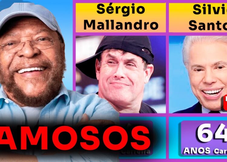 OS FAMOSOS COM MAIS ANOS DE CARREIRA NO BRASIL