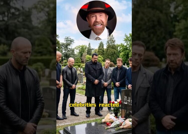 Seven celebrities reacted strongly to Chuck Norris’s death#rip #chucknorris #fyp #usa #celebrity