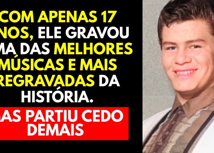 ELE PREVIU O PRÓPRIO FIM, MAS IGNOROU. PARTIU CEDO DEMAIS.
