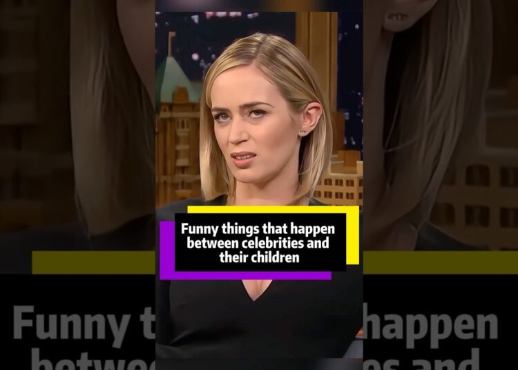 Interesting things happened between the stars and their children