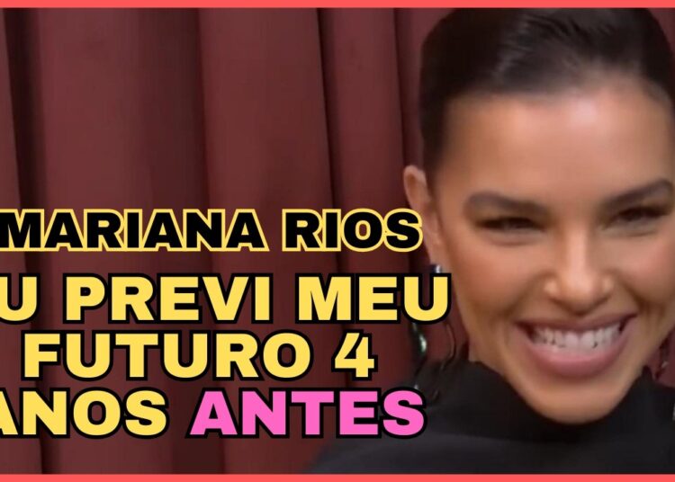 🚨MARIANA RIOS PREVIU SEU FUTURO 4 ANOS ANTES #celebridades #famosos #marianarios