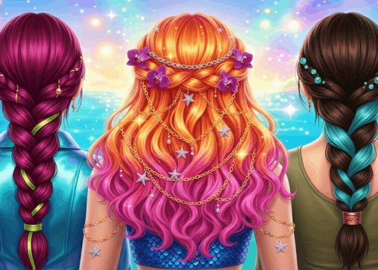 De invisible a realeza de sirena 🧜♀️😳
