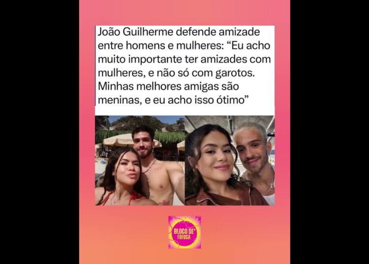 #joaoguilherme  comentou sobre as amizades femininas em seu círculo social. #fofoca #fofocas #maisa